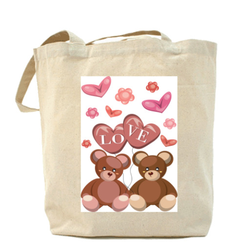 Сумка шоппер Любовь