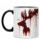 Кружка двухцветная