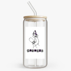 Банка с бамбуковой крышкой