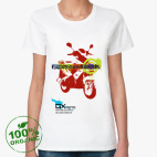 Женская футболка органик