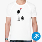 Мужская спортивная футболка