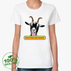 Женская футболка органик