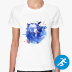 Женская спортивная футболка