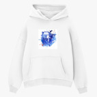 Толстовка худи оверсайз