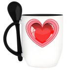 Кружка с ложкой