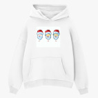 Толстовка худи оверсайз