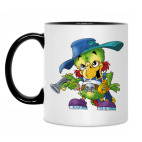 Кружка двухцветная