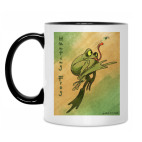 Кружка двухцветная