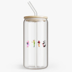 Банка с бамбуковой крышкой