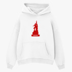 Толстовка худи оверсайз