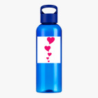 Прозрачная спортивная бутылка