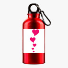 Металлическая бутылка 400 мл UV-DTF