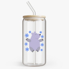 Банка с бамбуковой крышкой