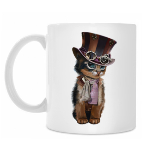 Кружка Steampunk Kitten