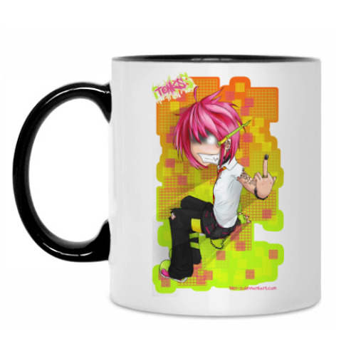 Кружка с принтом Tonks