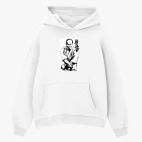 Толстовка худи оверсайз