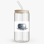 Банка с бамбуковой крышкой