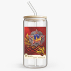 Банка с бамбуковой крышкой