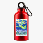 Металлическая бутылка 400 мл UV-DTF