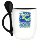 Кружка с ложкой