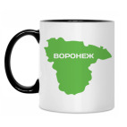 Кружка двухцветная