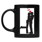 Кружка цветная UV-DTF