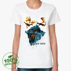 Женская футболка органик