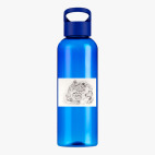 Прозрачная спортивная бутылка