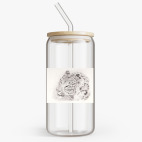 Банка с бамбуковой крышкой