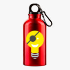 Металлическая бутылка 400 мл UV-DTF