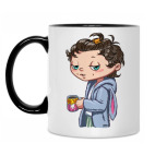 Кружка двухцветная