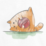 Кот Мягкот, рыжий живот!