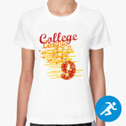 Женская спортивная футболка