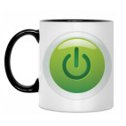 Кружка двухцветная