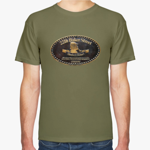Футболка с принтом Шерлок