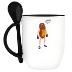 Кружка с ложкой