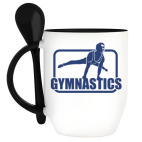 Кружка с ложкой