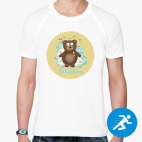 Мужская спортивная футболка