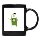 Кружка цветная UV-DTF