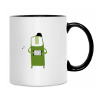 Кружка двухцветная