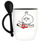 Кружка с ложкой