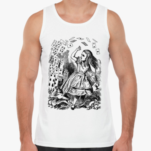 Майка с принтом Алиса в стране ...