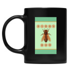 Кружка цветная UV-DTF