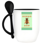 Кружка с ложкой