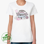 Женская футболка органик