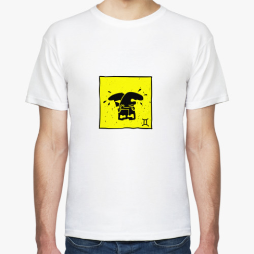 Футболка с принтом Близнецы