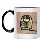 Кружка двухцветная