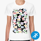 Женская спортивная футболка