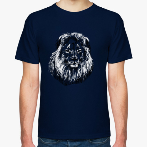 Футболка с принтом Лев