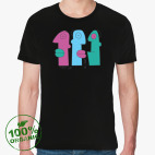 Мужская футболка органик